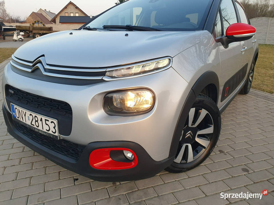 Citroen C3 12 Benzyna 82 75 2017r Raty Zamiana ESP Strobice