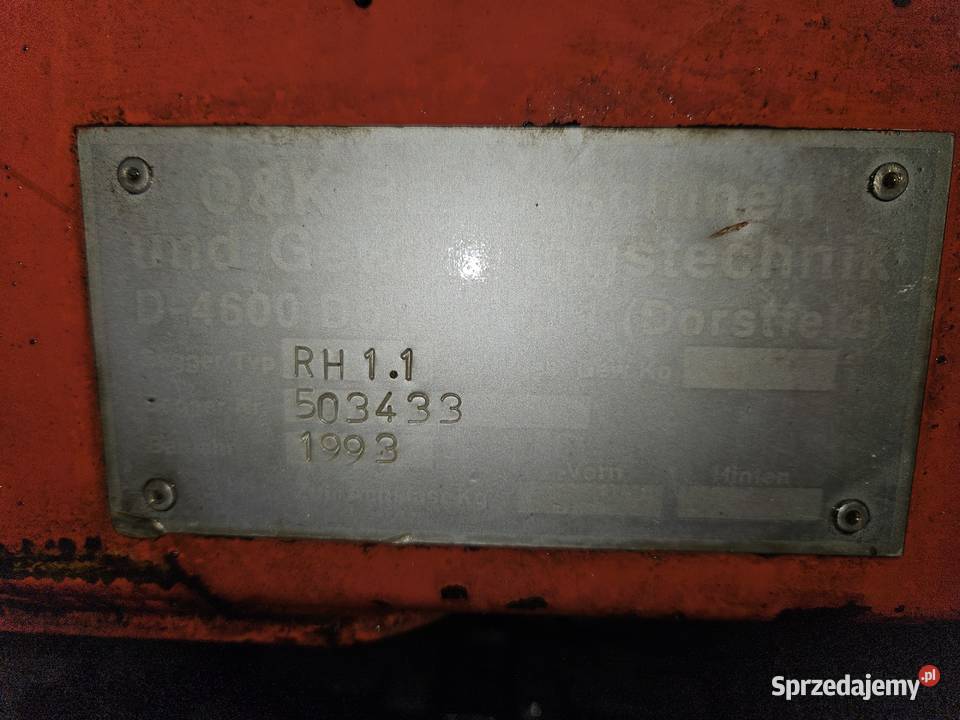 Minikoparka OK RH 11 stan 2300mth sprzedam