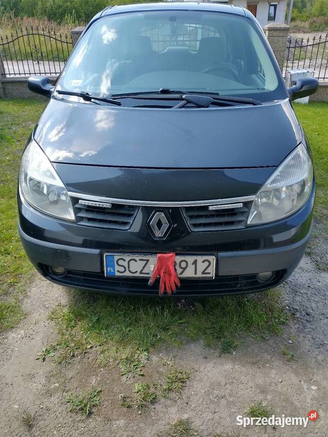 Samochód osobowy Renault scenic 2 wspomaganie kierownicy Renault Łazy sprzedam