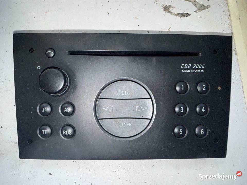 Panel radia Opel CDR 2005 SIEMENS VDO Ostrów Wielkopolski