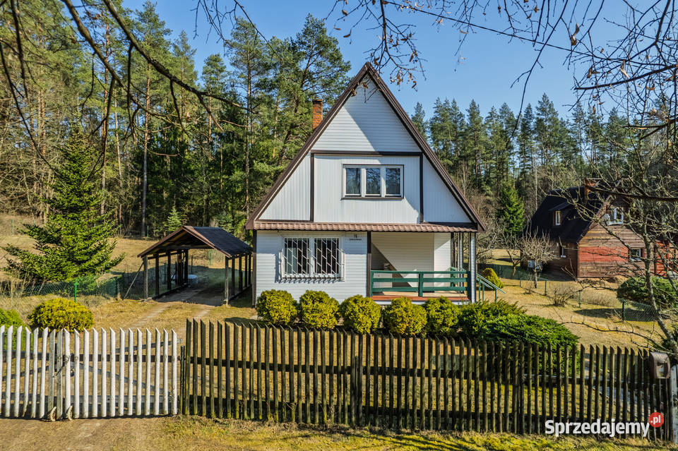 Supraśł gmina Cieliczanka domek w puszczy