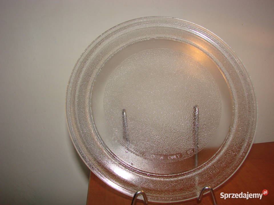 talerz szklany do mikrofalówki 24,5 cm