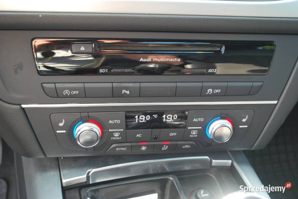 Audi A6 20 Benzyna 180 Klima 4 Strefowa Czujniki bluetooth Nowy Sącz