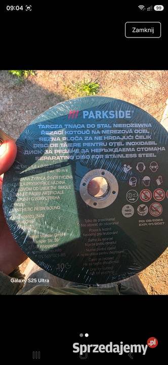 Tarcze do szlifierki dużej Malinowo sprzedam