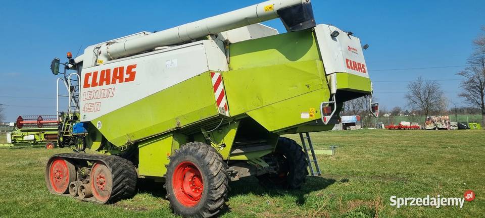 Kombajn Claas Lexion 450 TT 4X4 dolnośląskie Rzeplin