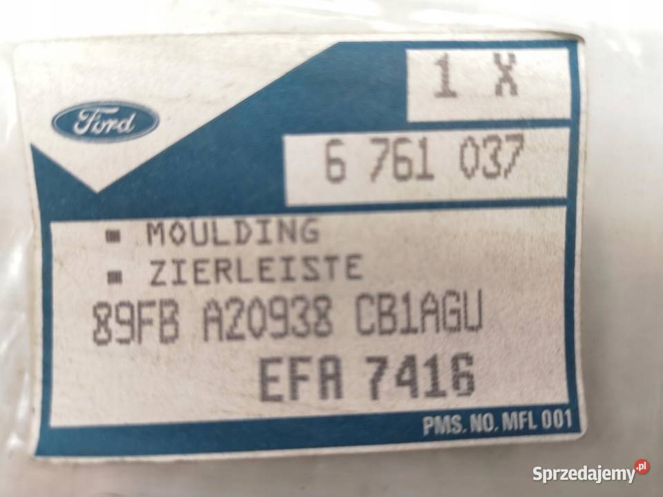 LISTWA DRZWI PRAWY PRZÓD FORD FIESTA 8996 ORI OE lubelskie sprzedam