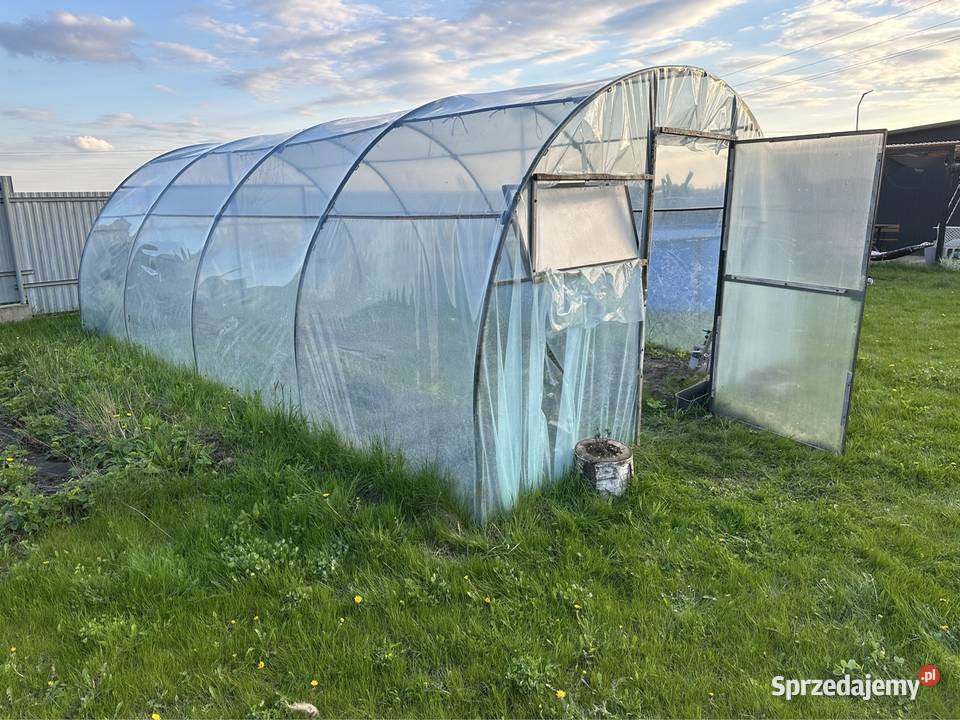 Sprzedam tunel foliowy mocna konstrukcja Grodziszczany