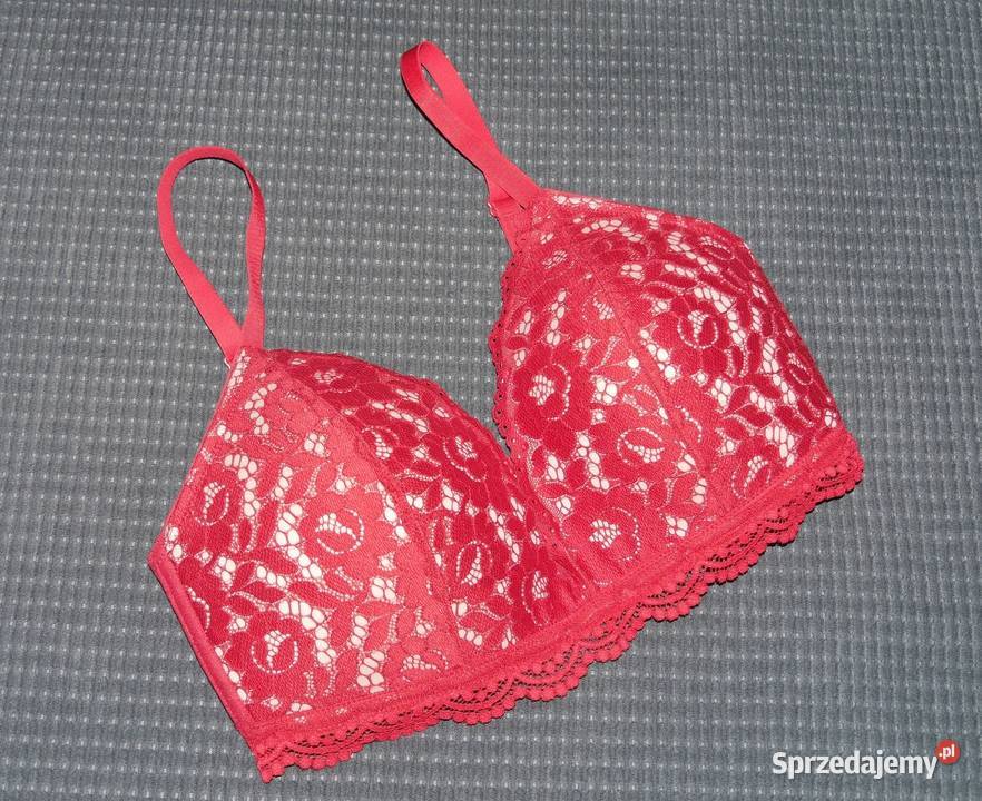 HM piękny biustonosz koronka 75D Moda i Styl Wrocław sprzedam