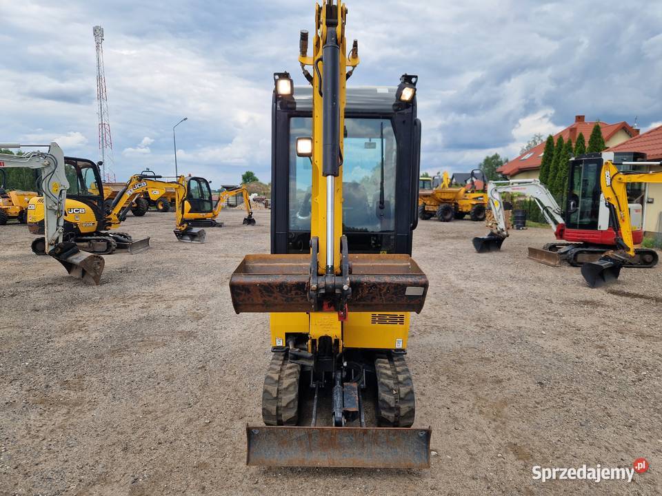 Minikoparka JCB 15 C1 2019r 240mtg maszyna lubelskie Ryżki