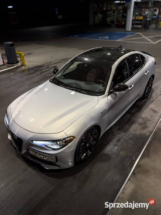 Alfa Romeo Giulia Veloce do ślubu auto na ślub lubelskie Lublin