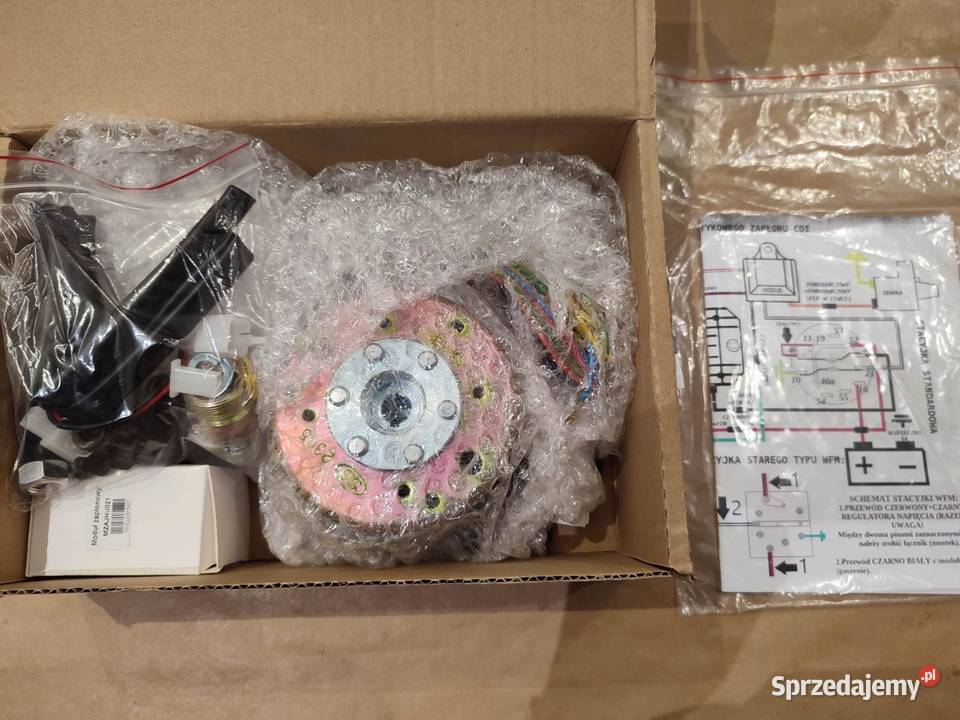 NOWY Bezstykowy zapłon CDI głęboki WSK 125 WFM Mińsk Mazowiecki