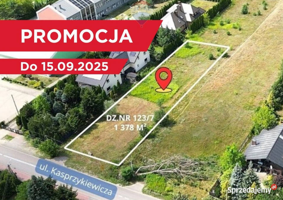 Działka 1378 m Leśniakowizna k Wołomina