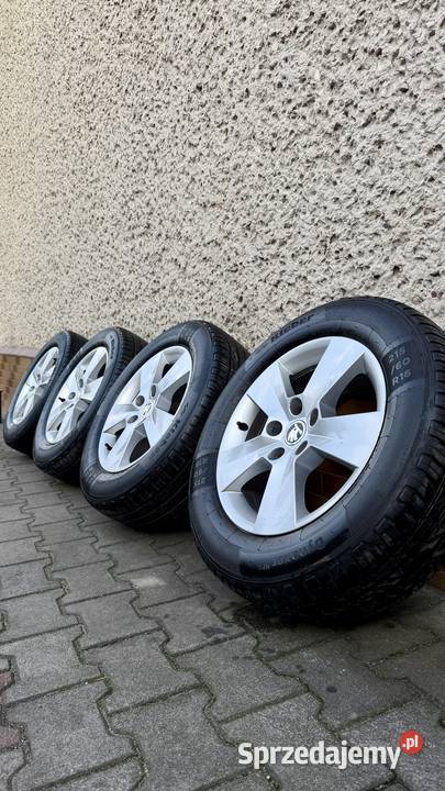 4x Koła Felgi Opony Letnie 16 Skoda Seat Vw Audi Lubiąż