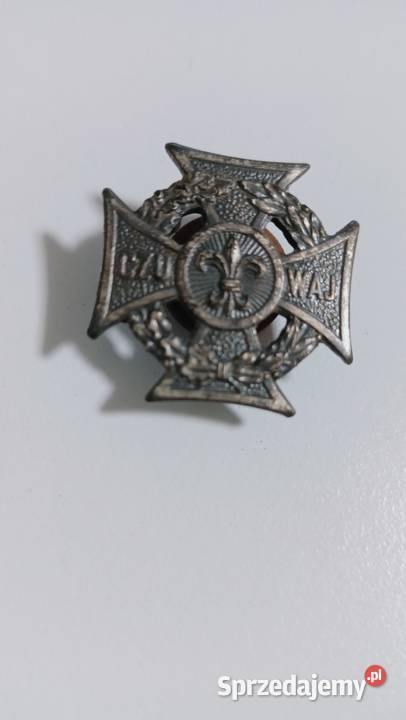 Krzyż harcerski odznaka Militaria łódzkie Łódź