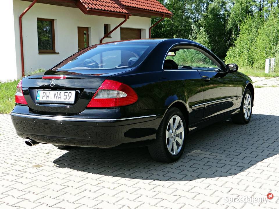Mercedes CLK Avangarde W209 18 Kompressor 2004 nawigacja Dobrzyków