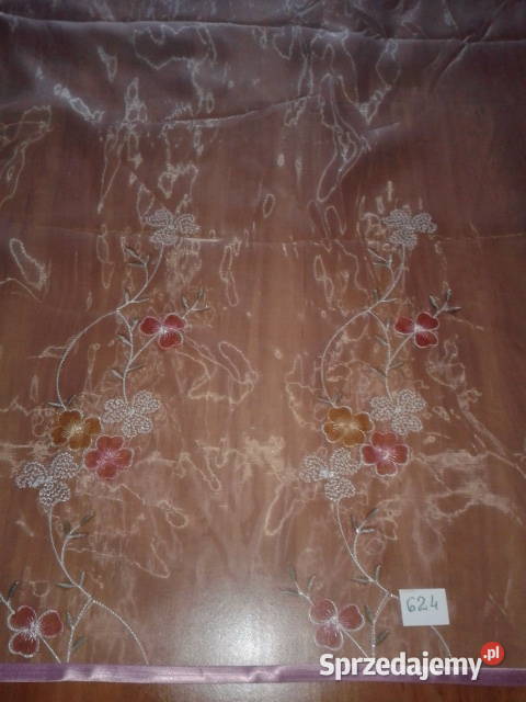 firana gotowa organza 115 x 370 dolnośląskie Wrocław
