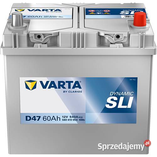 Akumulator 60Ah 540A EN VARTA Dynamic D47 P