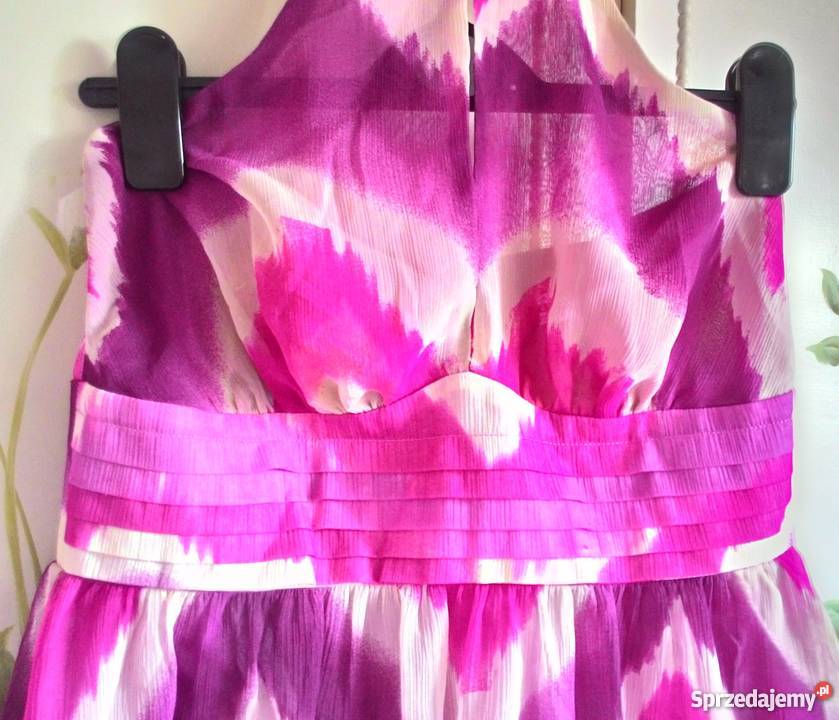 Sukienka Orsay 40 L 38 M retro vintage szyfon Rozkloszowana  Szczecin