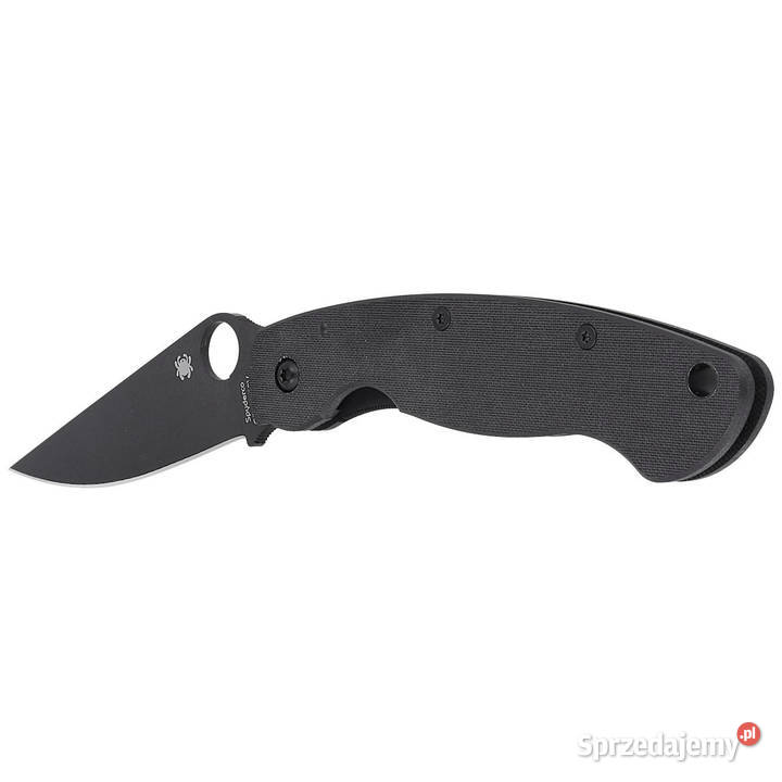 Nóż składany Spyderco Military G10 Black Black Warszawa