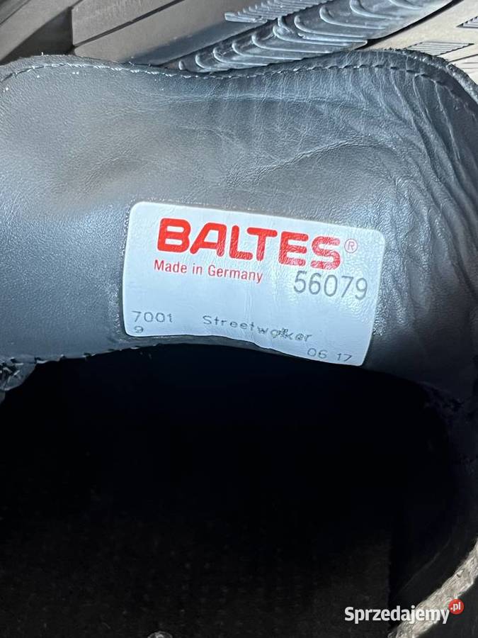 Baltes Comfort skórzane męskie buty służb Jastrzębie-Zdrój