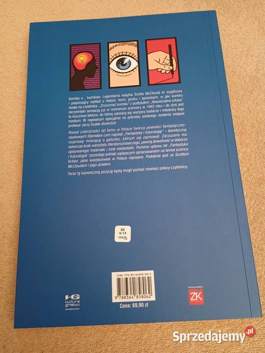 Zrozumieć komiks Scott McCloud w świetnym stanie Łódź
