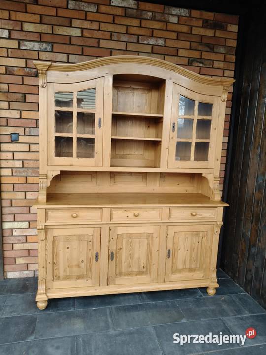 Kredens wiejski sosnowy lubelskie Leszkowice
