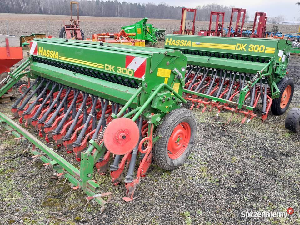 Siewnik zbożowy Hassia DK 300 nieuszkodzony