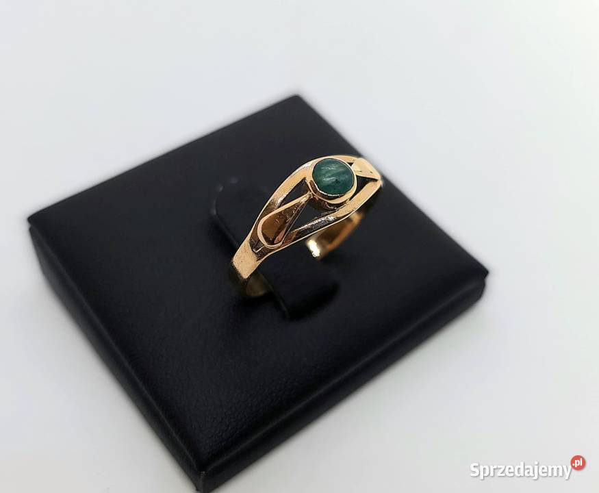 Złoty pierścionek próby 585 195g Rozmiar 17 Pierścionki Pierścionki Elbląg