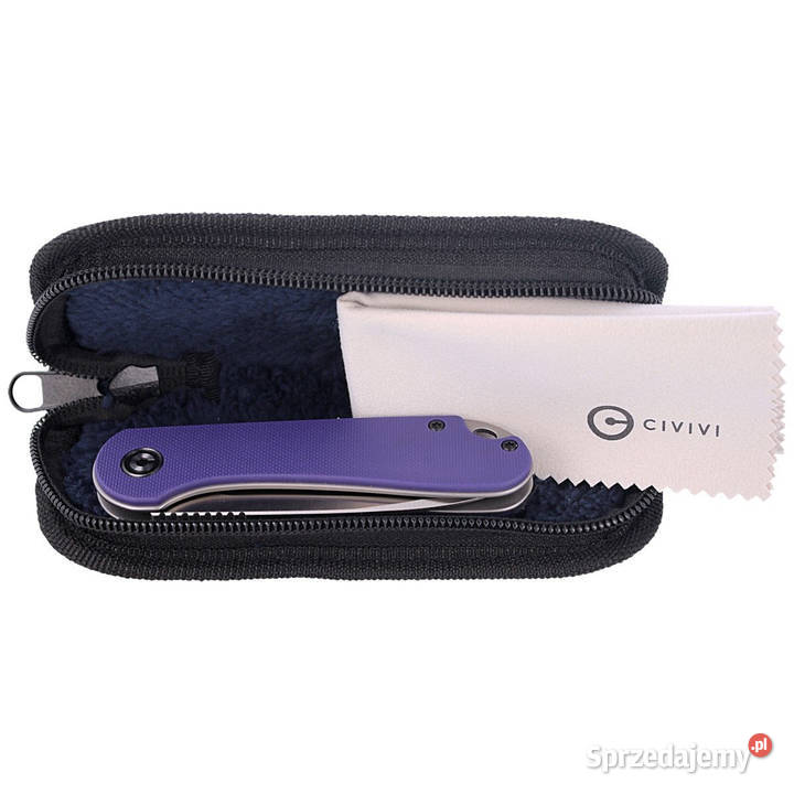 Nóż składany CIVIVI Elementum Flipper Purple G10 Warszawa