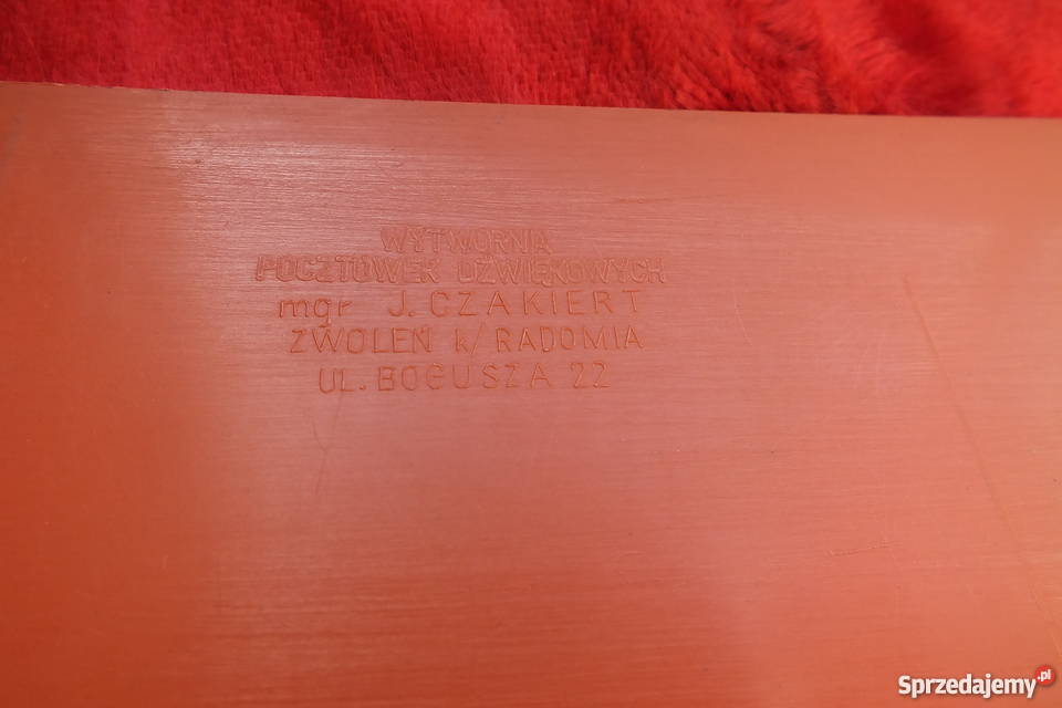 Stara pocztówka dźwiękowa I Santor i Bogdanowicz lubuskie Żary