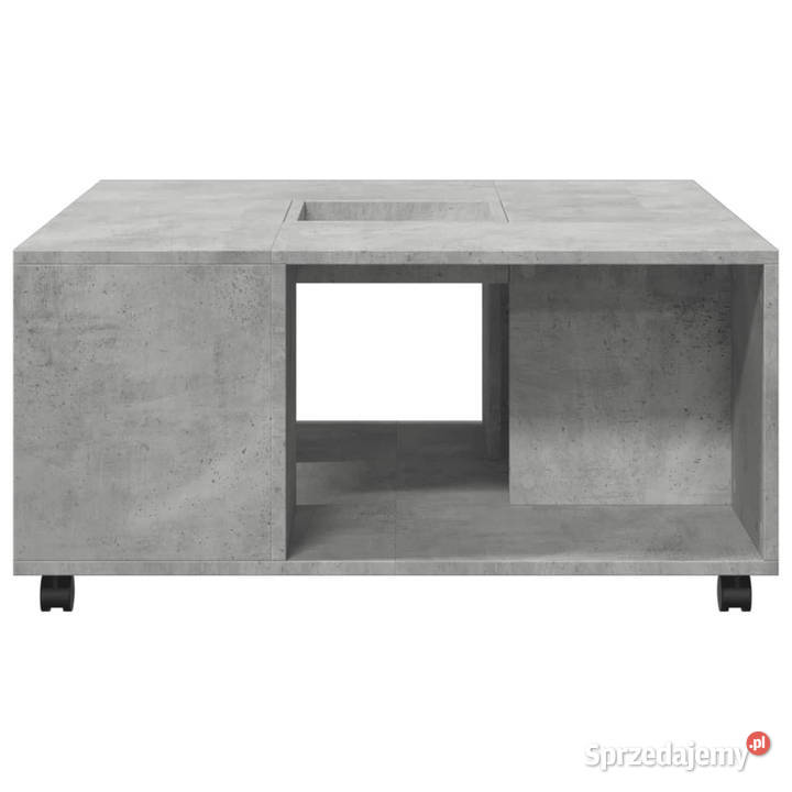 Stolik kawowy szarość betonu 80x80x40 WM853176 Stoły