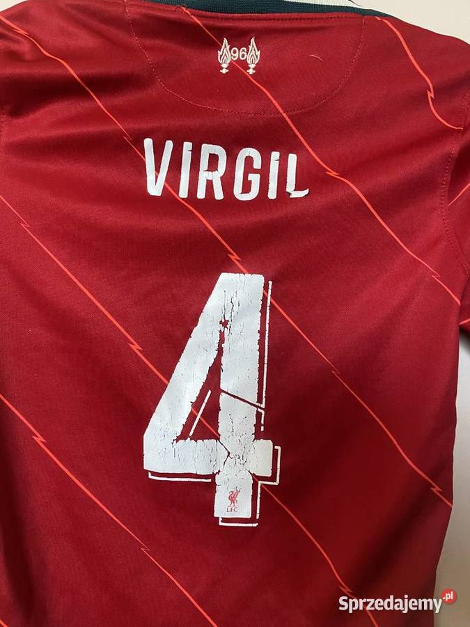 LIVERPOOL FC 4 VIRGIL 2021 2022 Nike 128 137 dolnośląskie Wrocław