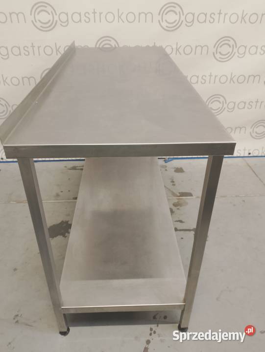 Stół z półką 133x54x85