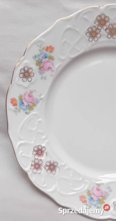 Talerzyk deserowy porcelana Bavaria pierwsza Koźminek