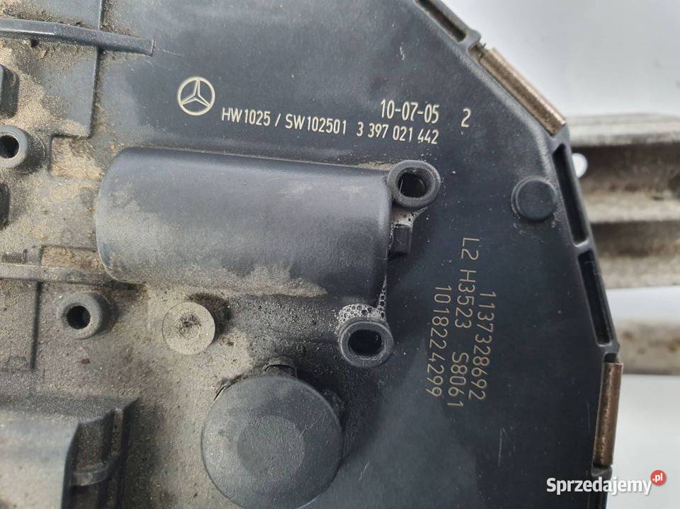MECHANIZM WYCIERACZEK PRZÓD MERCEDES EKLASA W212 kujawsko-pomorskie Lipno