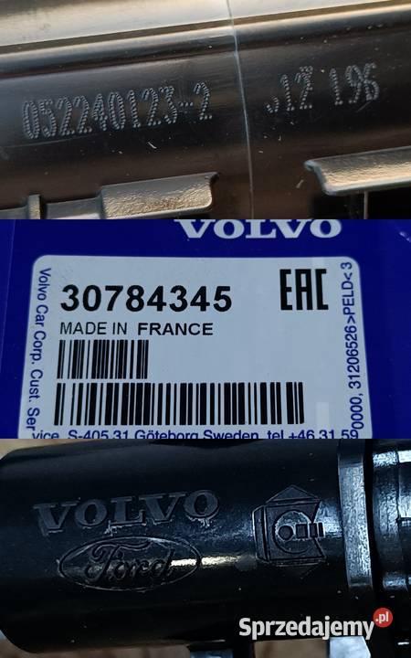 VOLVO S60 V60 11 DYSZA SPRYSKIWACZ LAMPY PRAWY Pleszew