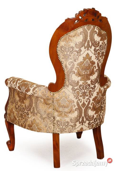 Nowy Fotel ludwikowski Chesterfield 80116 Września