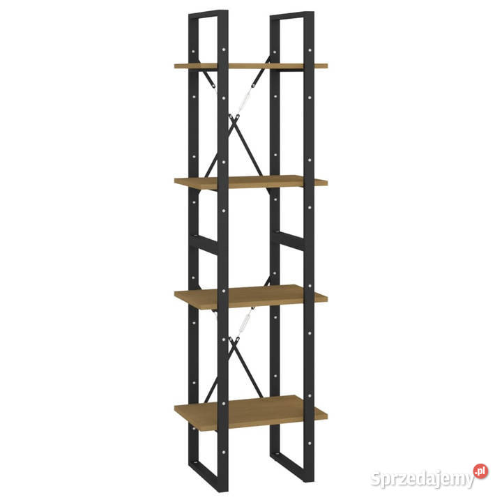 4poziomowy regał na książki 40x30x140 drewno Warszawa sprzedam