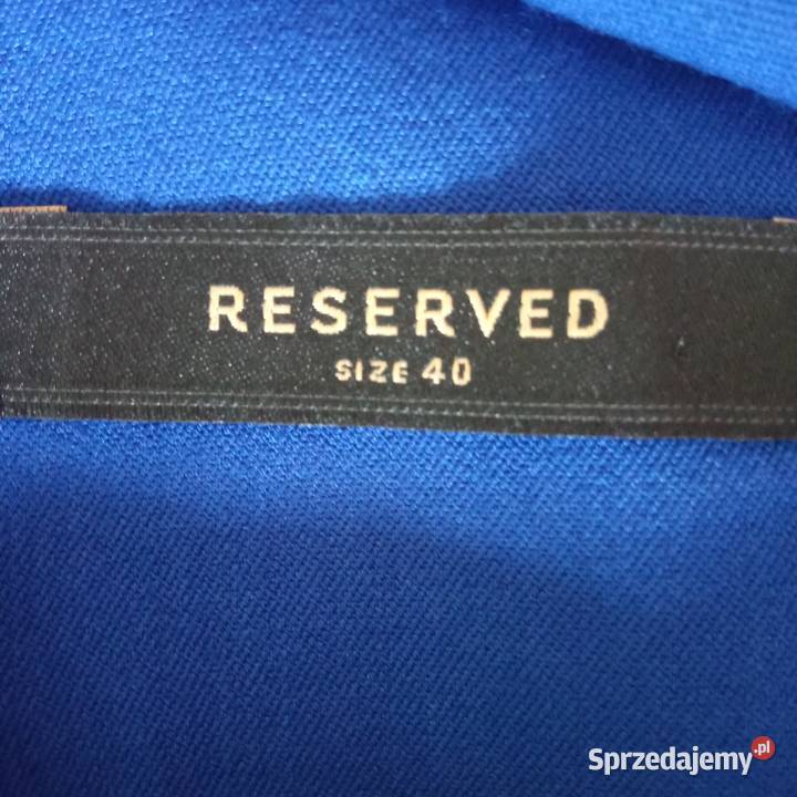 Reserved chabrowa sukienka damska na podszewce r Rozmiar 40(L) zachodniopomorskie Koszalin