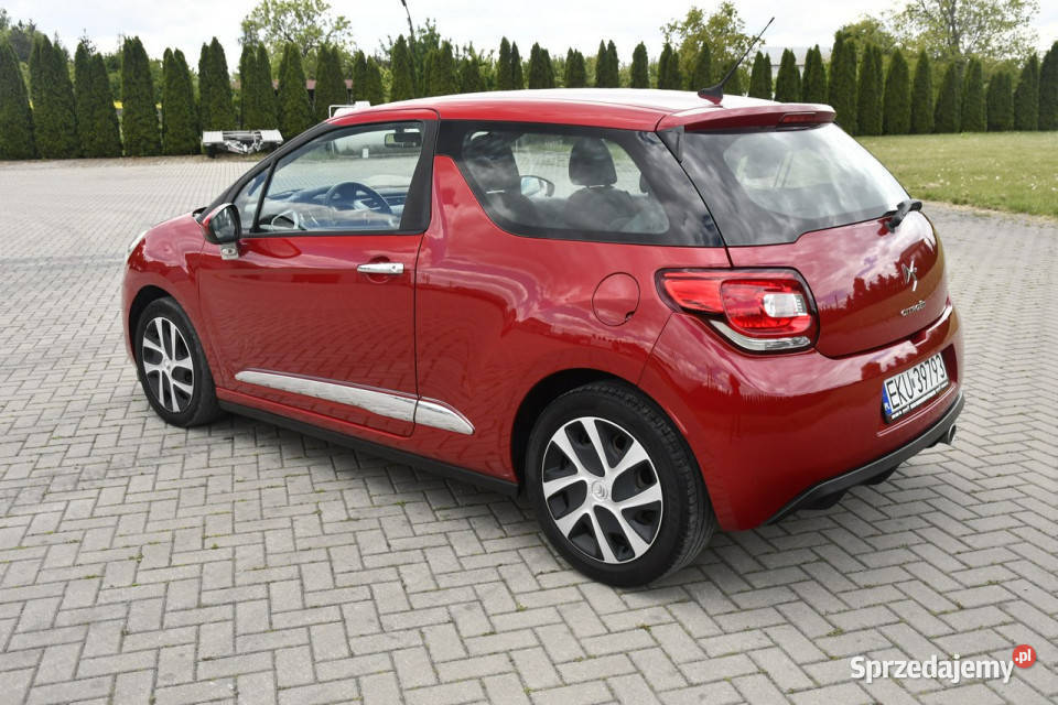 Citroen DS3 14hdi DUDKI11 czerwony Motoryzacja Kutno