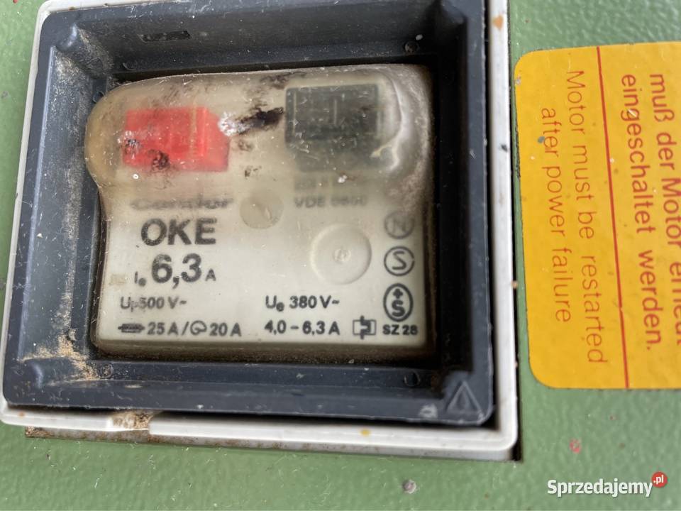 Heblarka strugarka Elektra Beckum Zdzieszowice