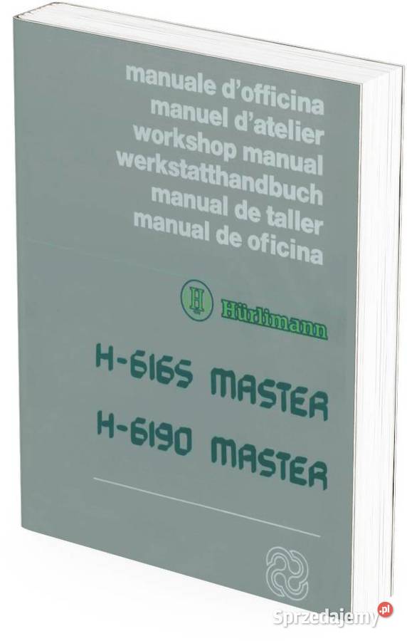 HURLIMANN H362 H372 instrukcja obsługi katalog Szamotuły