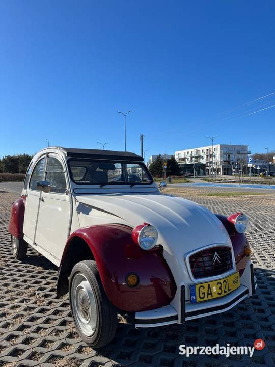 Citron 2cv zabytek klasyk stan Gdynia benzyna pomorskie