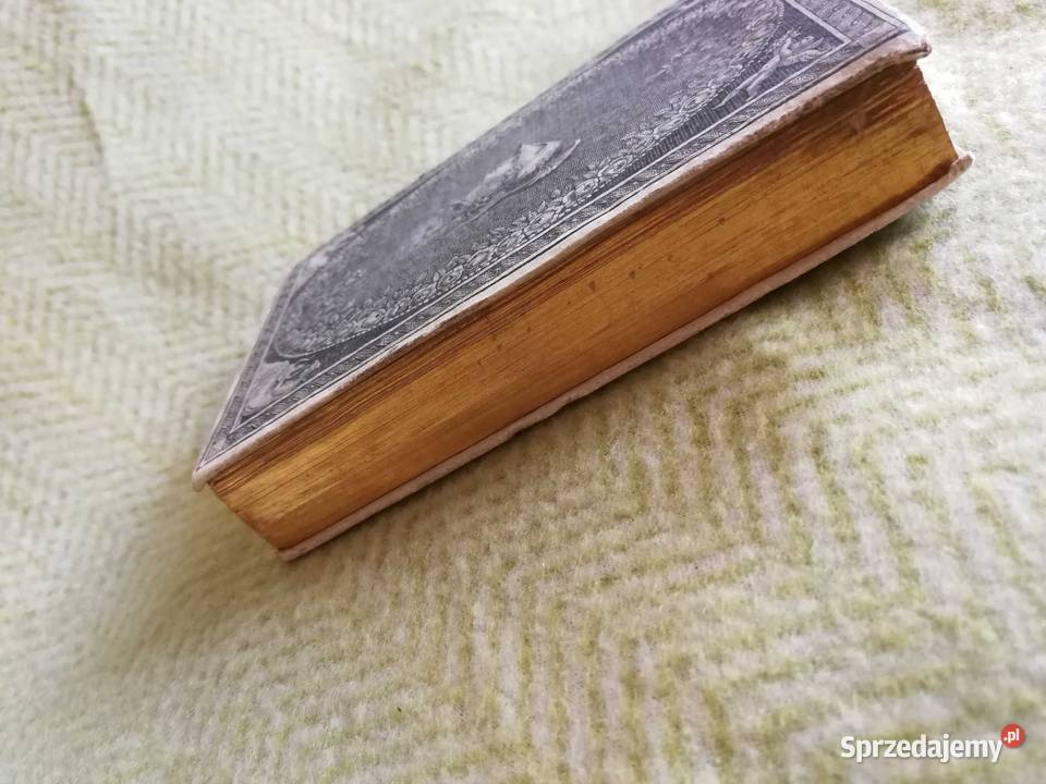 Starodruk Minerva 1819 Lipsk Pieczęć Biblioteka Szczecin