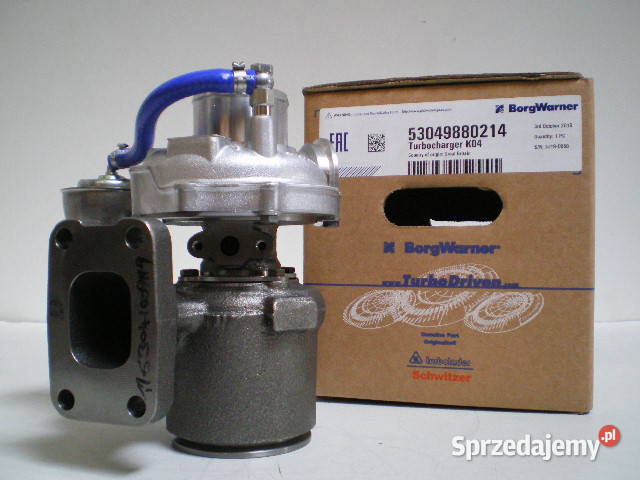 Nowa turbosprężarka BorgWarner KKK 53049880345 Pozostałe Siedlce