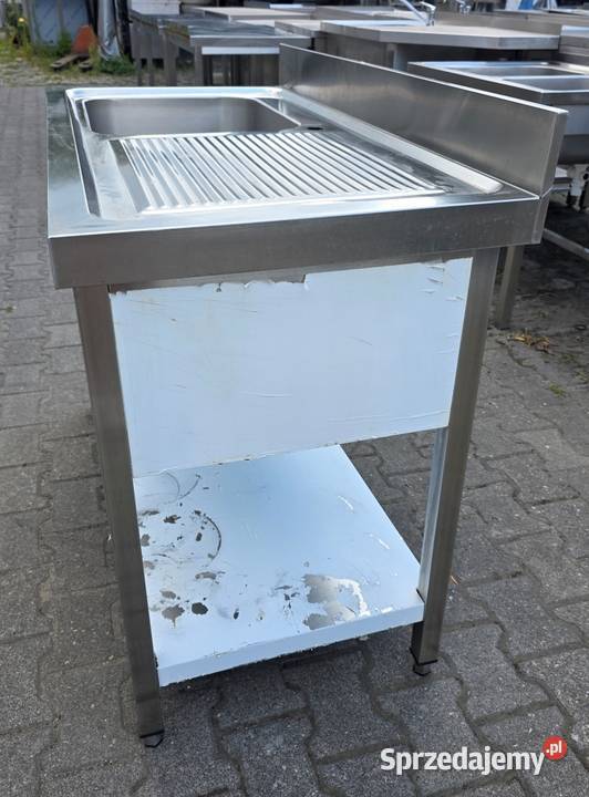Zlew 1 Komorowy z Półką Blat Ociek Duży Zlew Nowe Skalmierzyce sprzedam