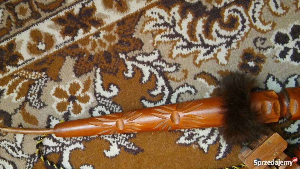 Ozdobna fajka pokoju drewniana