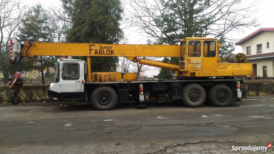 Żuraw samochodowy FABLOK DST 02181 Koła