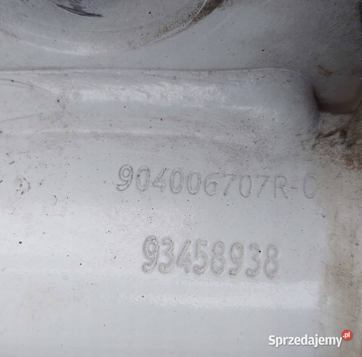 Renault Trafic IV 23r KOMPLET ZESTAW ZAWIASÓW osobowe dolnośląskie Oleśnica