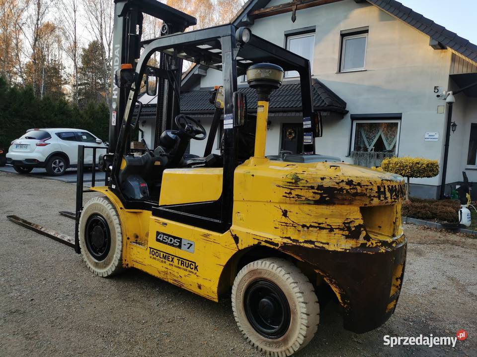 Wózek widłowy HYUNDAI 45DS7 5800mth możliwy śląskie Koziegłowy